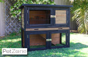 Brunswick Double Storey Hutch for Rabbits or Guinea Pigs